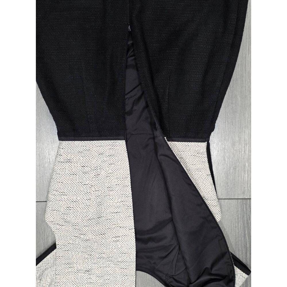 Hobbs Black And White Tweed office work Sheath Dress Size 2 A003342 - Picture 9 of 14